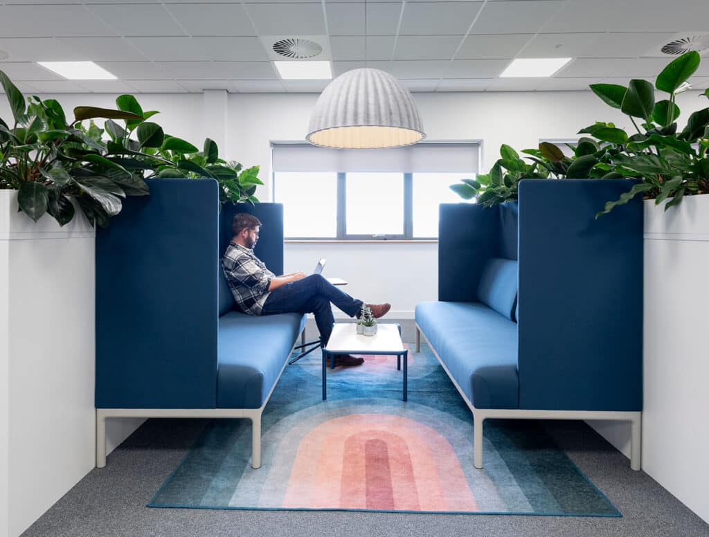 Jurassic Fibre - soft seating area