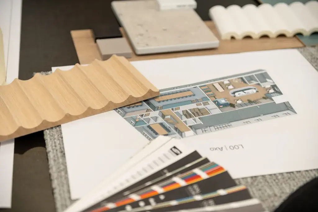 Commercial interior design process