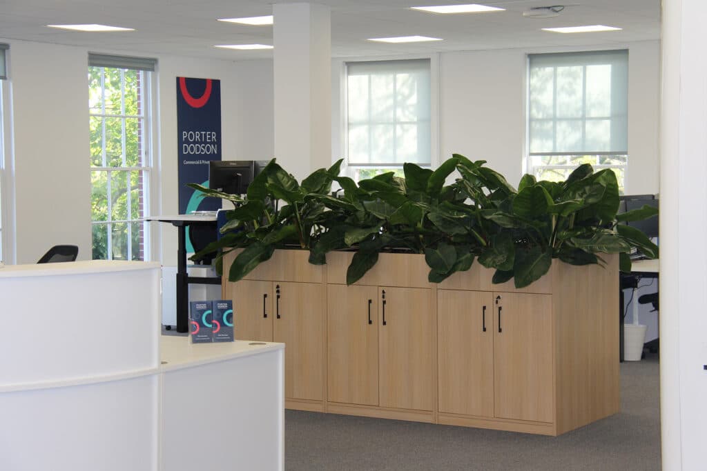 Peter Dodson 2 office planter cabinets
